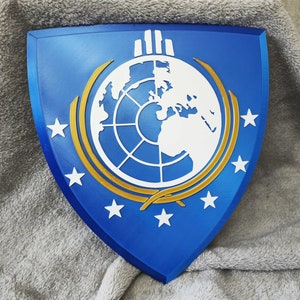 Helldivers Super Earth Wall Art Plaque