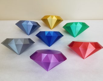 Chaos Emerald - &quot;Classic&quot; / Giant Prop Gem