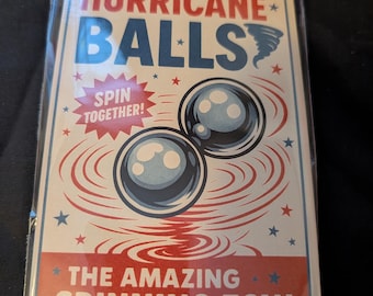Hurricane Balls Toy Fun! Relaxing Fidget Desk Toy Fast Free Shipping!