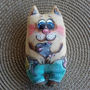 Magnet Coffee toy Cat Original gift Original present Flavored toy