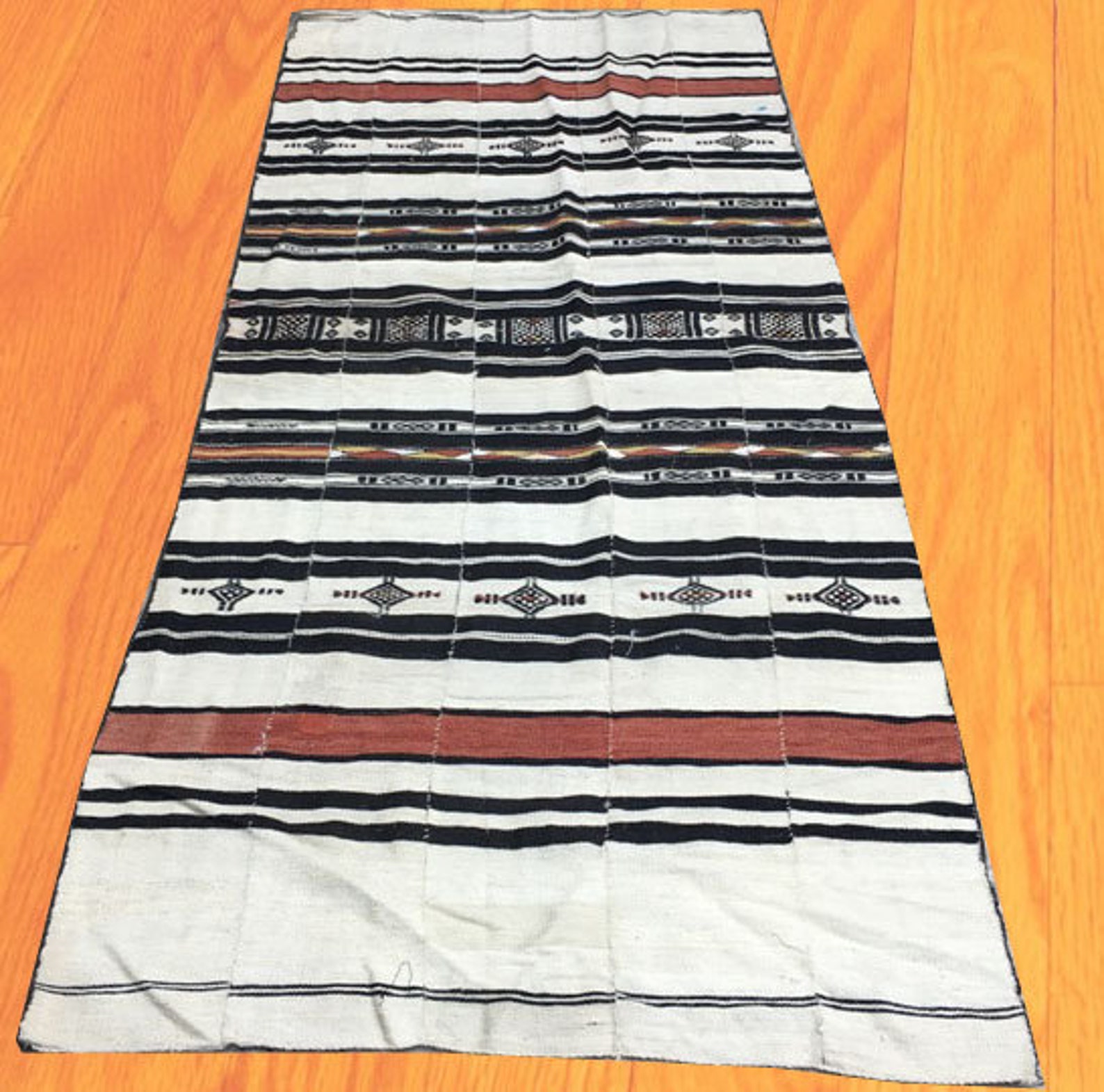 3x8 Fulani Blanket African Blanket Antique Hand Made Fulani Etsy