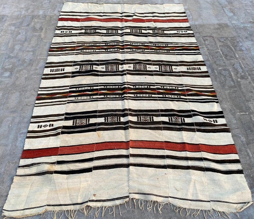 4x7 Fulani Blanket African Blanket Antique Hand Made Fulani | Etsy