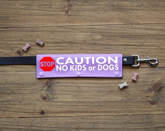 CAUTION Not dog Friendly  Leash Wrap: Waterproof CANVAS wraps