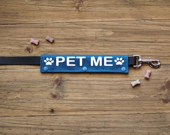 Pet Me Leash Wrap  |CANVAS WRAPS