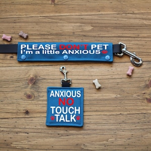 Leash Wrap Tag Combo | CANVAS fabric