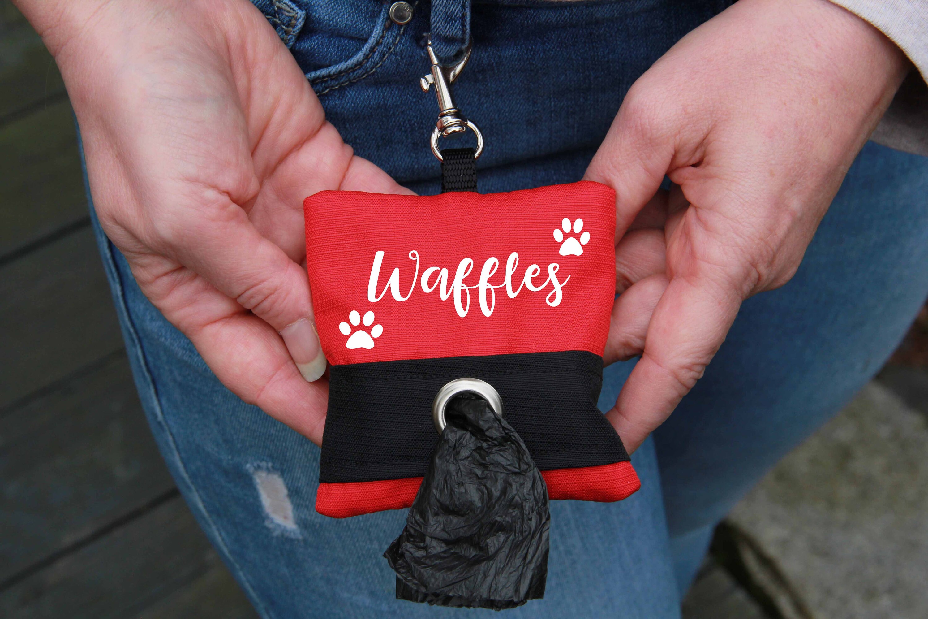 Personalized Poop Bags Hanging Poop Bag Holder Poo Bag Etsy