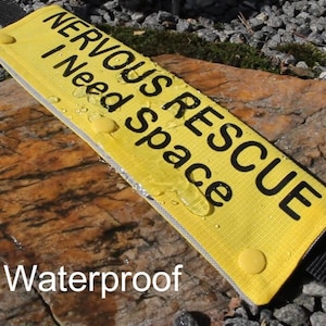 image showing our leash wraps are waterproof
