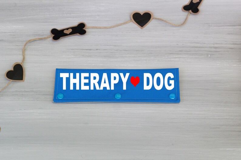 Dog Leash Sleeve THERAPY DOG Leash Wrap Therapy Dog Gear Etsy