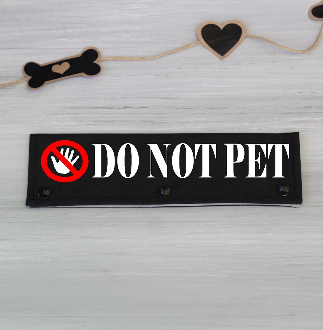 DO NOT PET Leash Wrap Leash Sleeves Leash Wraps Dog Gear Etsy