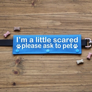 Anxious Dog Leash Wraps :Waterproof CANVAS wrap