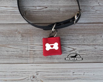 Dog Tag Silencer Pouch: Waterproof CANVAS fabric