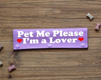 Leash Wrap for Therapy Dogs | CANVAS Fabric