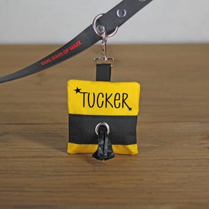 Personalized Poop Bags |CANVAS FABRIC