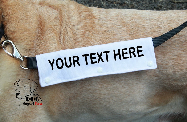 Dog leash wrap Personalized leash sleeve cover Classic Size Etsy