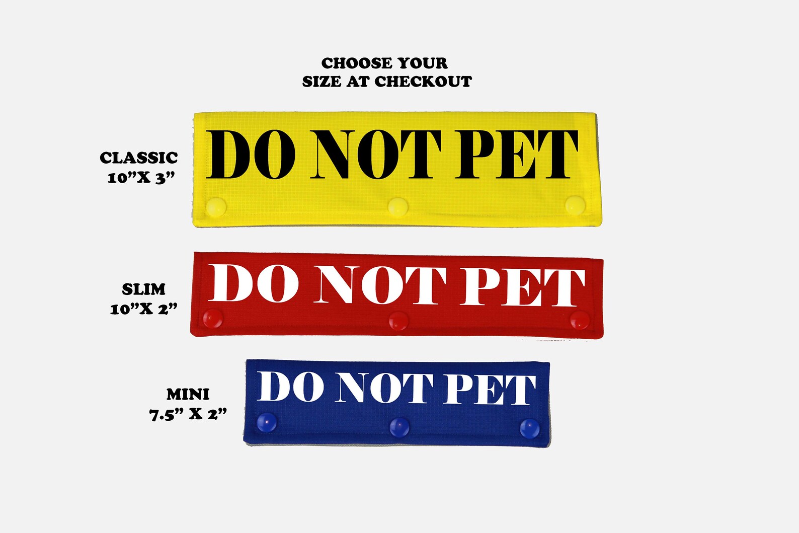 Dog Leash Sleeve DO NOT PET Leash Wrap 4 Size Options Do Etsy Hong Kong