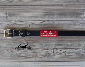 CUSTOM Order Leash Wrap / Collar ID
