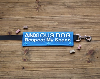 Dog Leash wrap Anxious Dogs: Waterproof CANVAS fabric