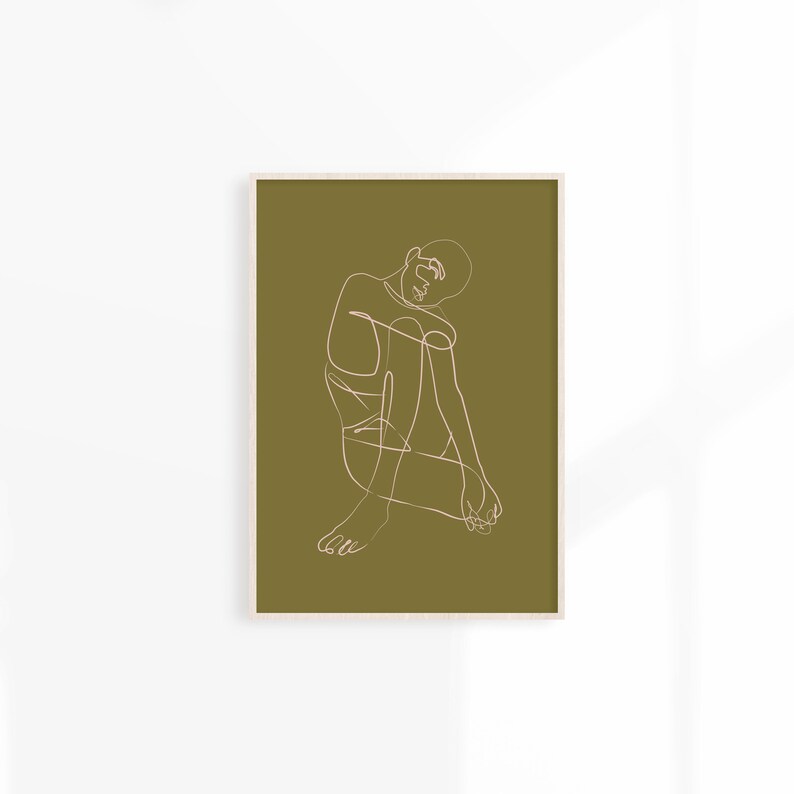 Woman Figure Printable Female Silhouette Art Single Line Drawing Boho Wall Decor Minimal Wall Art Feminine Art Print Abstract Print Art Collectibles Digital Prints Delage Com Br