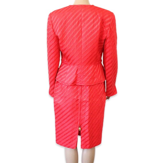 Vintage Christian Dior Jacket & Skirt Suit Set, S… - image 6