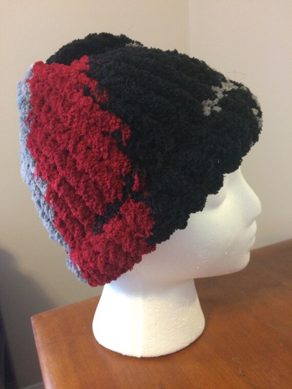 kids red winter hat
