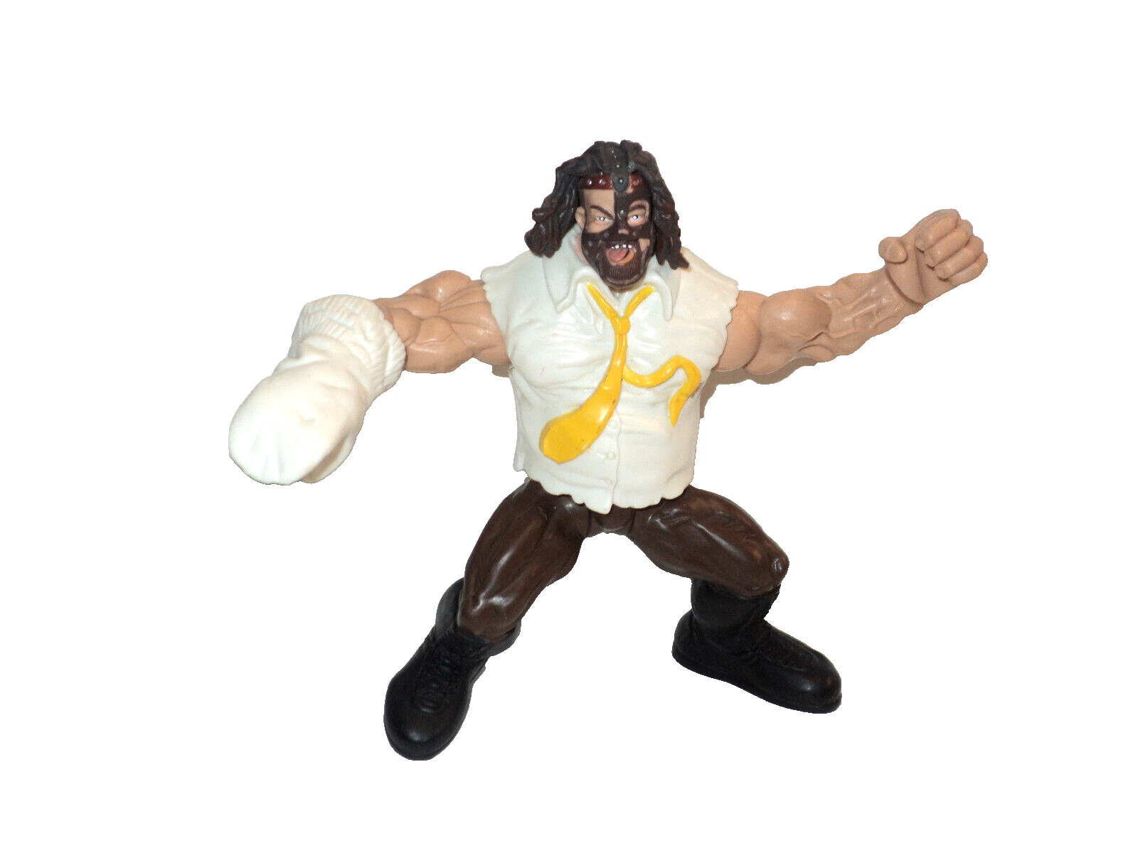Mankind Maximum Sweat WWF WWE Jakks Pacific 1998 Figure Titans
