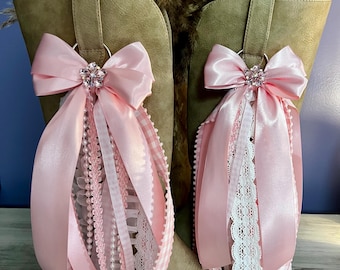 Handmade Western Cowgirl Cloud 9 Boot Bows
