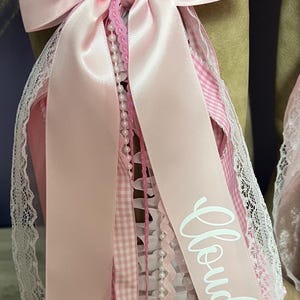 Handmade Pink Cloud 9 Boot Bow Charms for Country Concert image 6