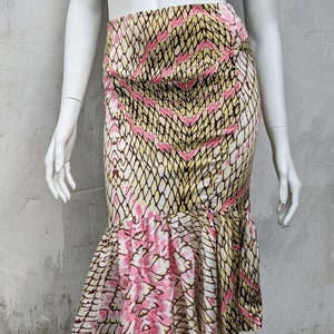 Y2k Roberto Cavalli Skirt - Etsy