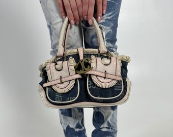 miumiu ビンテージ加工 y2k レザー ショルダー ハンドバッグe242 miumiu ビンテージ加工 y2k レザー ショルダー ハンドバッグe242