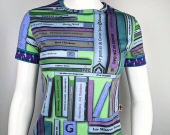 GAULTIER Jeans 90年代ヴィンテージTシャツ。ソフトグレーカラー