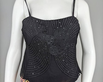 Y2K Vintage SAVE THE QUEEN Mesh Tank Top | Jean Paul Y2K Vintage SAVE THE QUEEN Mesh Tank Top | Jean Paul