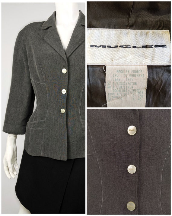 thierry mugler blazer