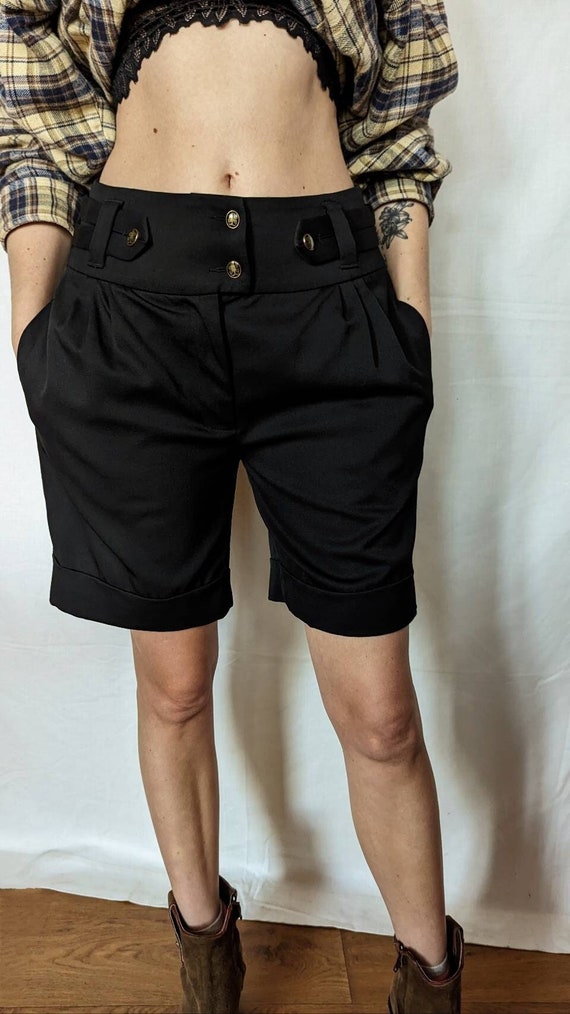 Y2k VIVIENNE WESTWOOD Wool Shorts. Red Label Black Classic - Etsy