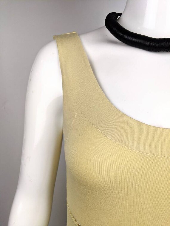 Vintage 90s LA PERLA Beige Bodysuit | Nude One Pi… - image 4