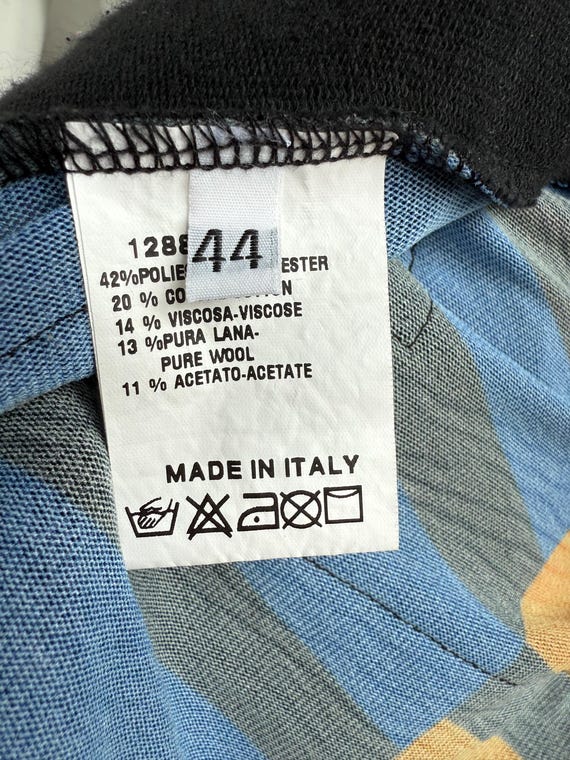 Y2k Vintage Patchwork Full Zip Top, Long Sleeve A… - image 9