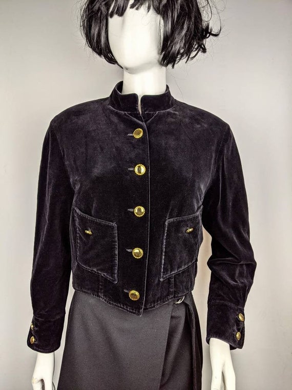 90's Velveteen jacket by GAULTIER