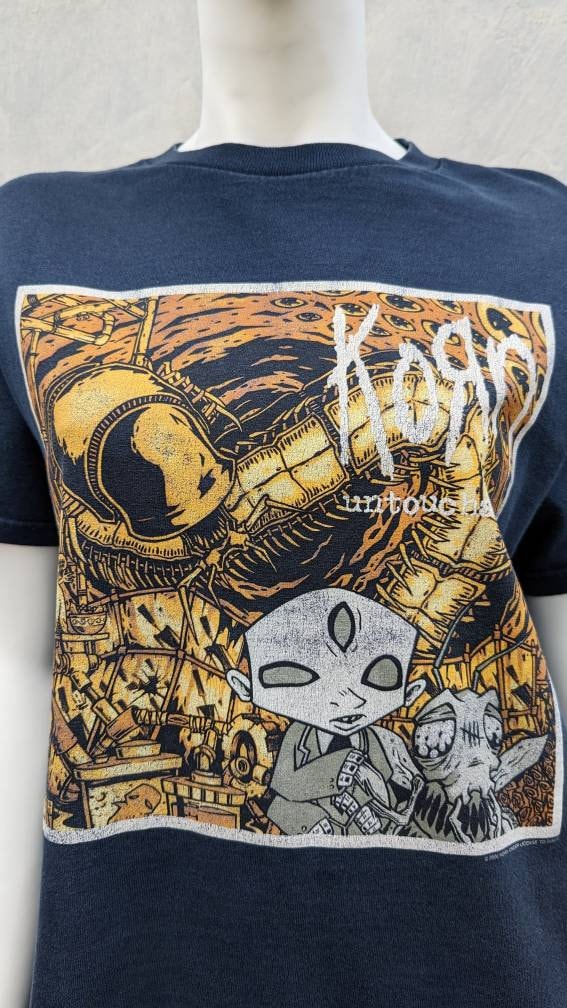ヴィンテージ 2002 KORN アンタッチャブル Tシャツ オルタナティブ