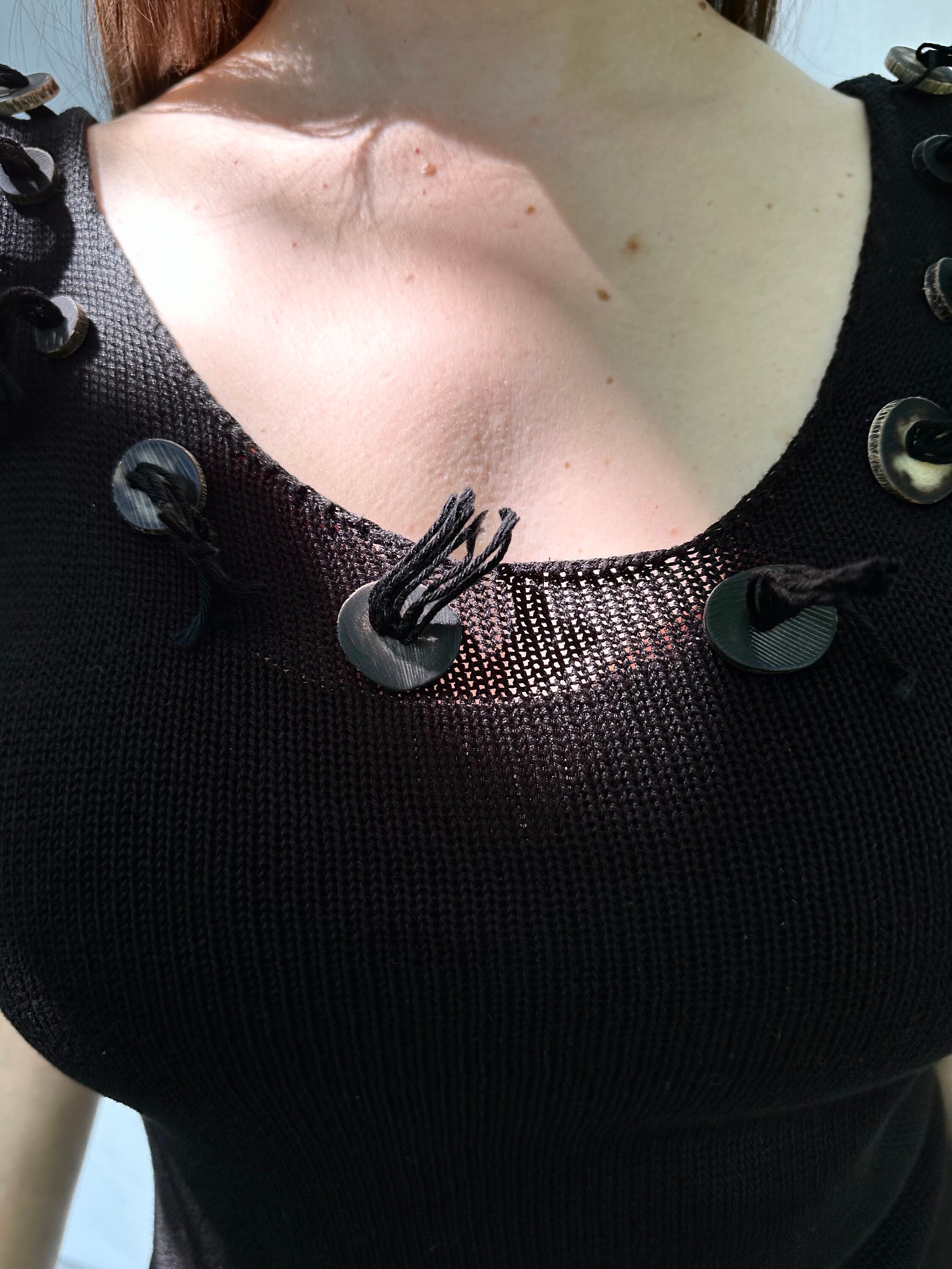 Vintage 90s Emporio Armani Black Knit Tank Top - Etsy