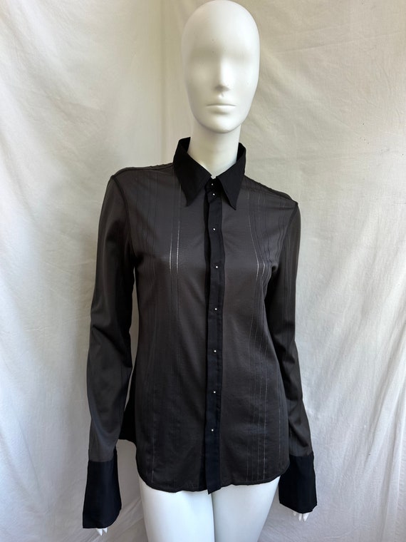 Jean Paul Gaultier ブラック長袖シャツ