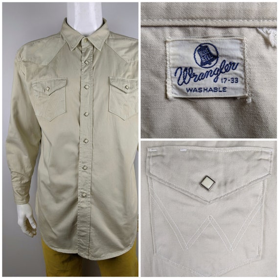 Vintage 1950's WRANGLER Western Shirt | Blue Bell… - image 2