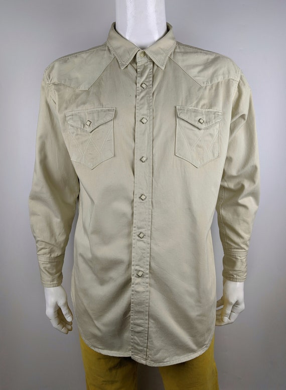 Vintage 1950's WRANGLER Western Shirt | Blue Bell… - image 1