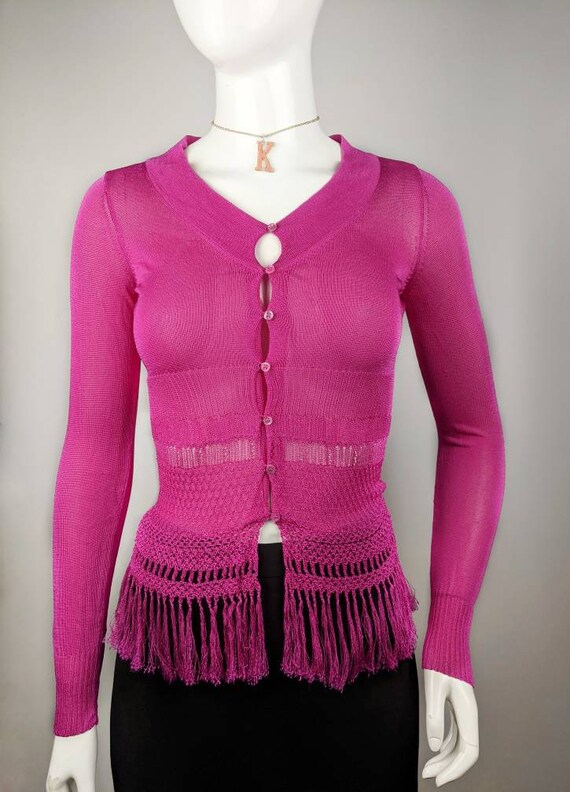 CHRISTIAN LACROIX top shirt vintage 90s | Size Sm