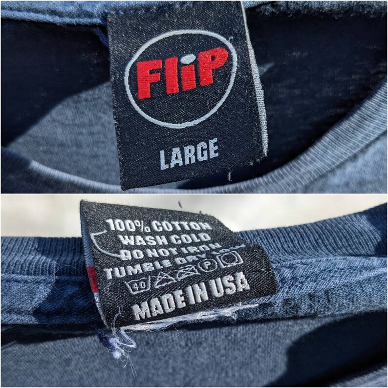 Vintage Early 2000s Flip Skateboards Tshirt Y2K Skate Brand Etsy