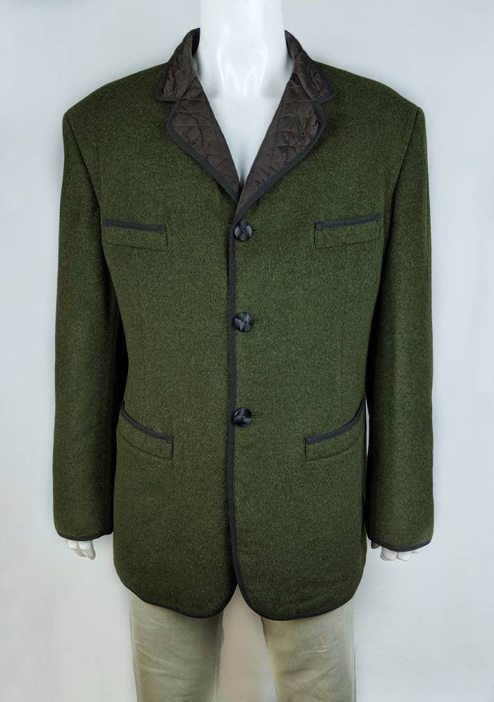Vintage 90s JEAN PAUL GAULTIER Wool Jacket. Gaultier Homme. - Etsy