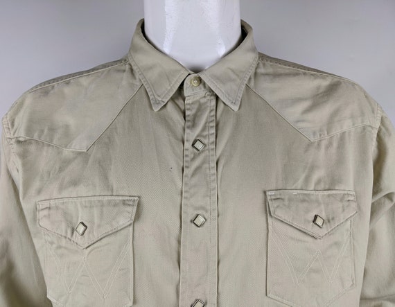 Vintage 1950's WRANGLER Western Shirt | Blue Bell… - image 5