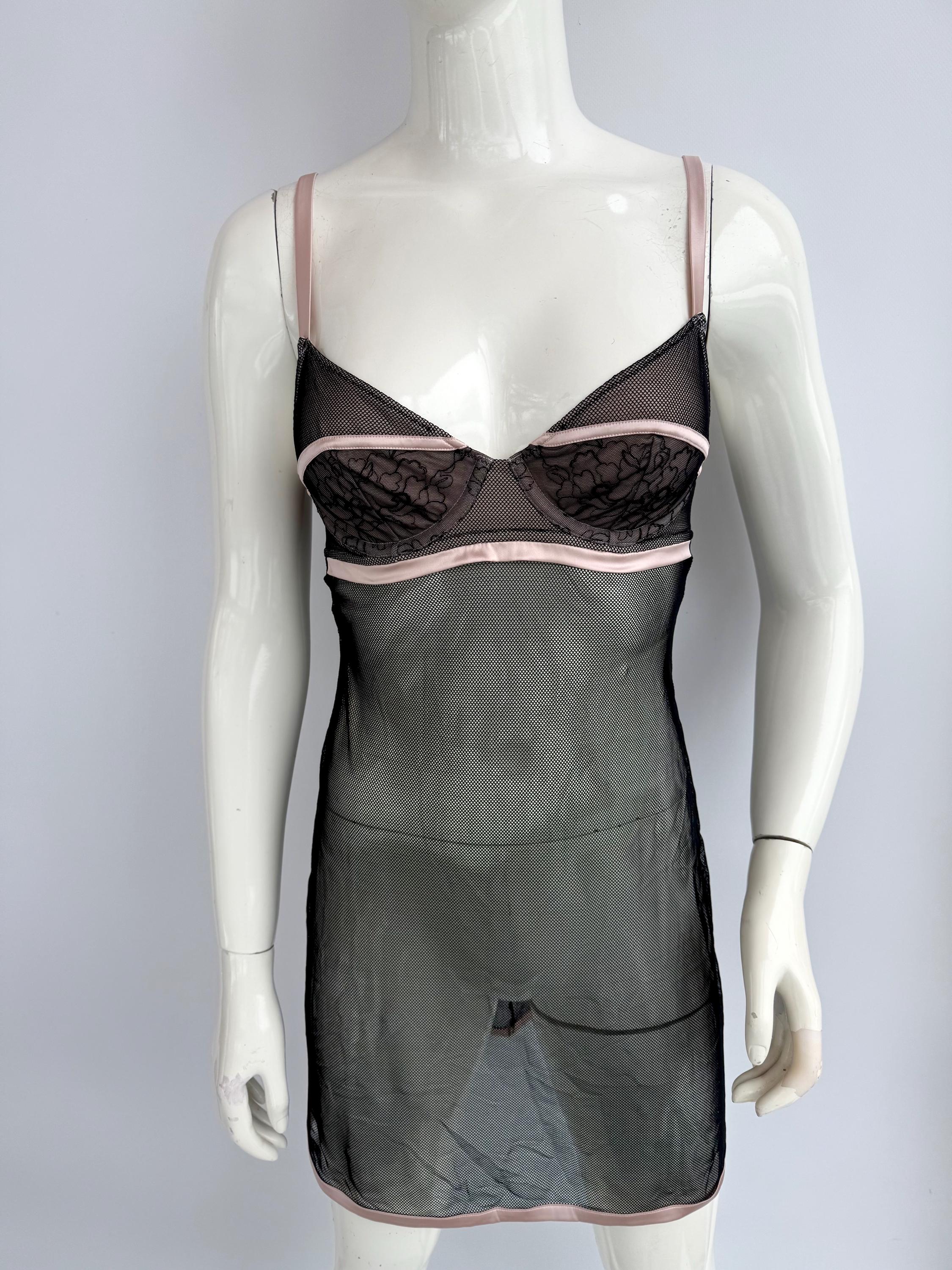 La Perla Slip Dress In Sand Stretch Tulle | Women - Piper Lee La Perla Slip Dress In Sand Stretch Tulle | Women - Piper Lee