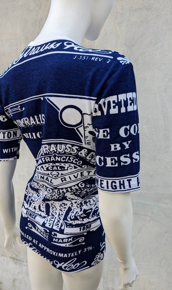 ヴィンテージ 70年代 リーバイス AOP Tシャツ リーバイ・ストラウス 