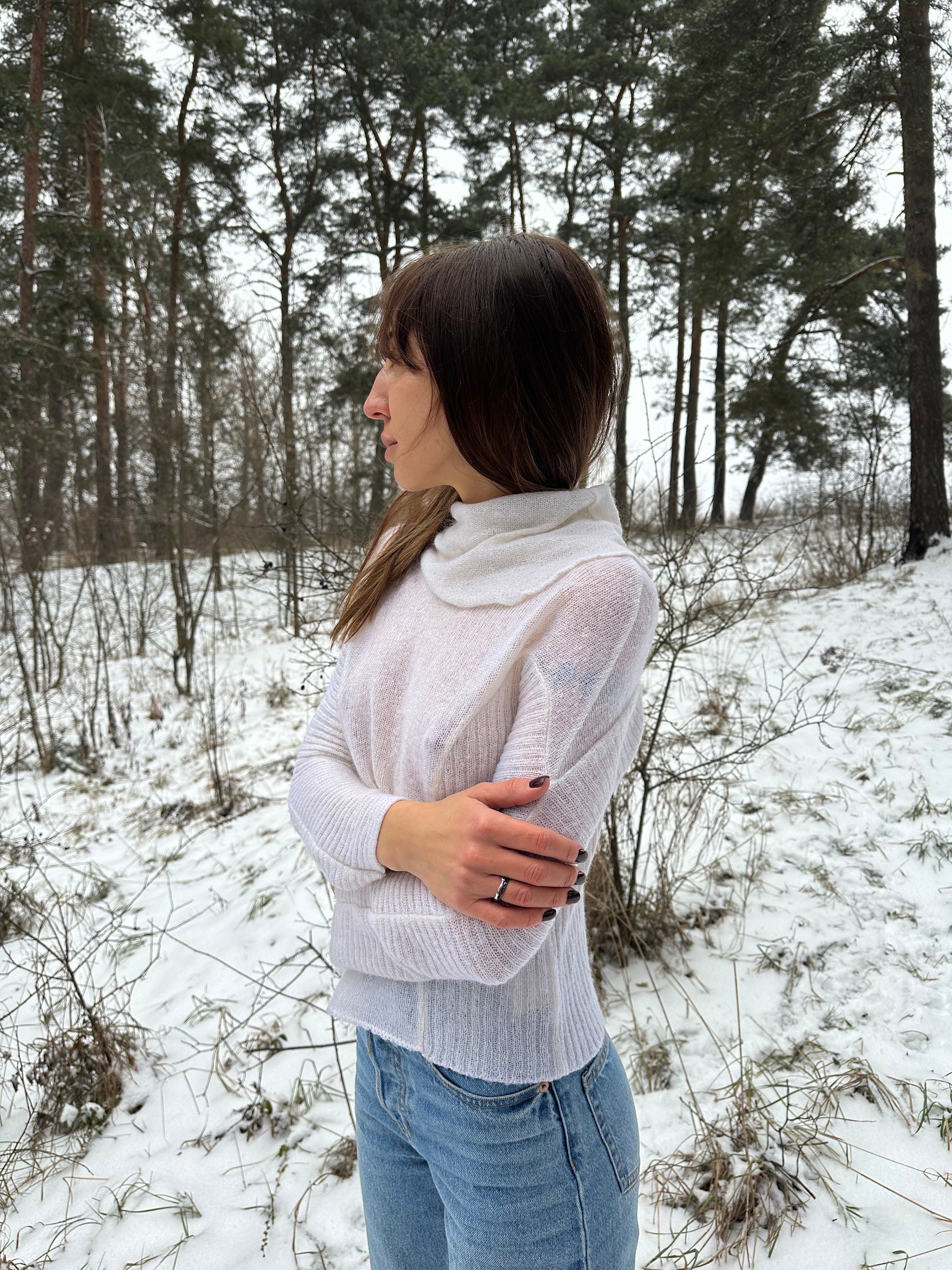 Y2k Vintage Dolce Gabbana White Knitted Top, Turtleneck Mohair Sweater - Etsy Y2k Vintage Dolce Gabbana White Knitted Top, Turtleneck Mohair Sweater - Etsy