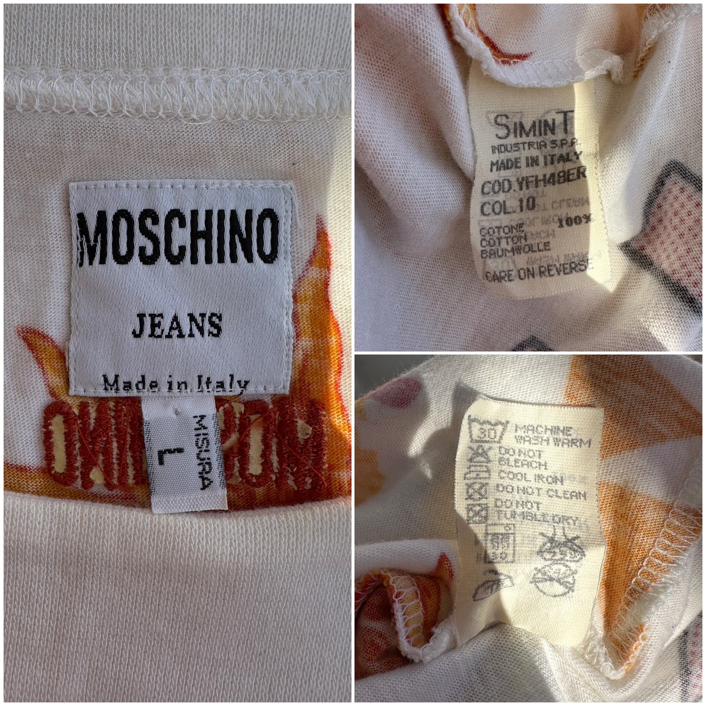 MOSCHINO COUTURE 80s Striped Lurex Cowl Neck Dress — Garment