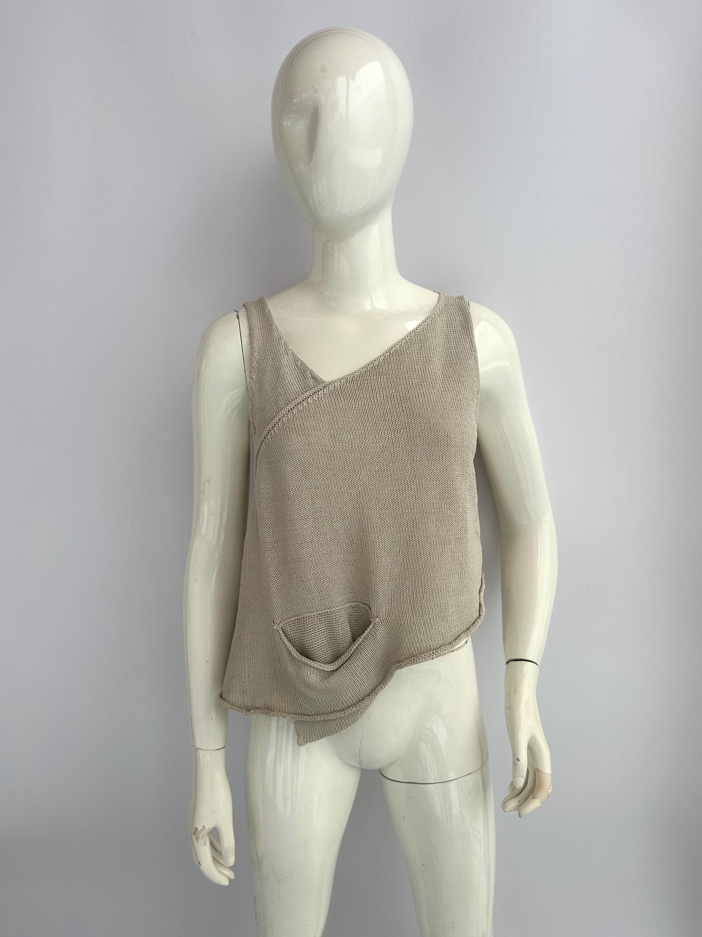 トップス eaphi RIB KNIT BUSTIER beige YYDGH Women's Criss Cross Halter Crop Top Ribbed Knit